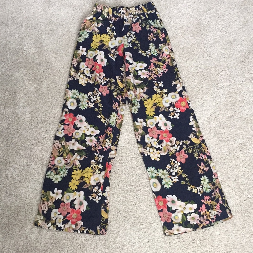 Women’s Socialite Wide Leg Floral Pants